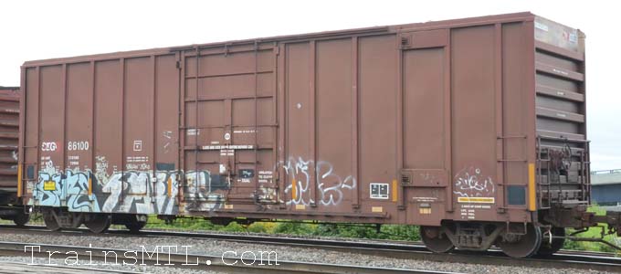 Car/wagon TR86100 left side / coté gauche